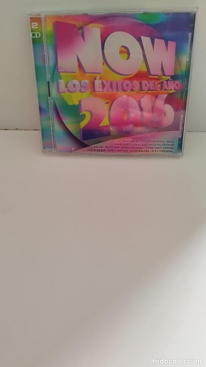 CDs de m&uacute;sica: Various &ndash; NOW: Los &Eacute;xitos Del A&ntilde;o 2016.Doble Cd - Foto 1
