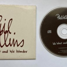 CDs de Música: PHIL COLLINS WE WAIT AND WE WONDER CD PROMOCIONAL