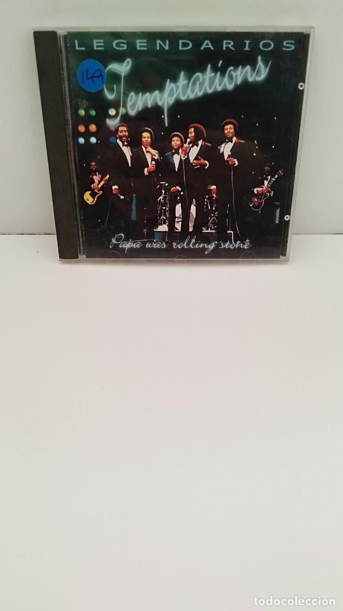 CDs de m&uacute;sica: TEMPTATIONS. PAPA WAS ROLLING STONE. LEGENDARIOS. CD - Foto 1