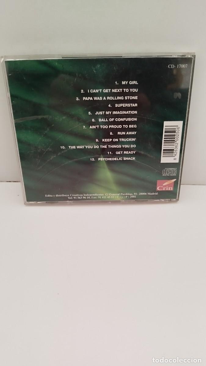 CDs de m&uacute;sica: TEMPTATIONS. PAPA WAS ROLLING STONE. LEGENDARIOS. CD - Foto 3