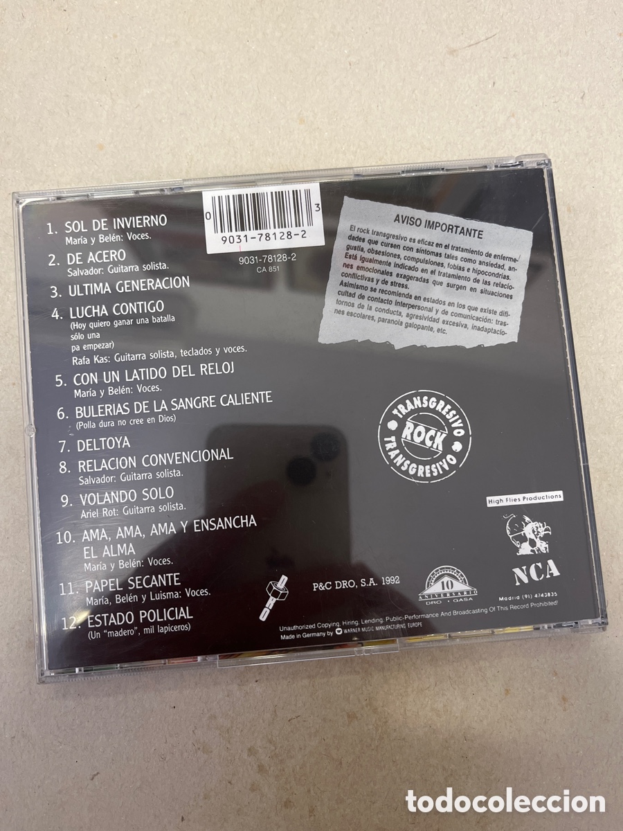 CDs de m&uacute;sica: Extremoduro. Deltoya. CD - Foto 2