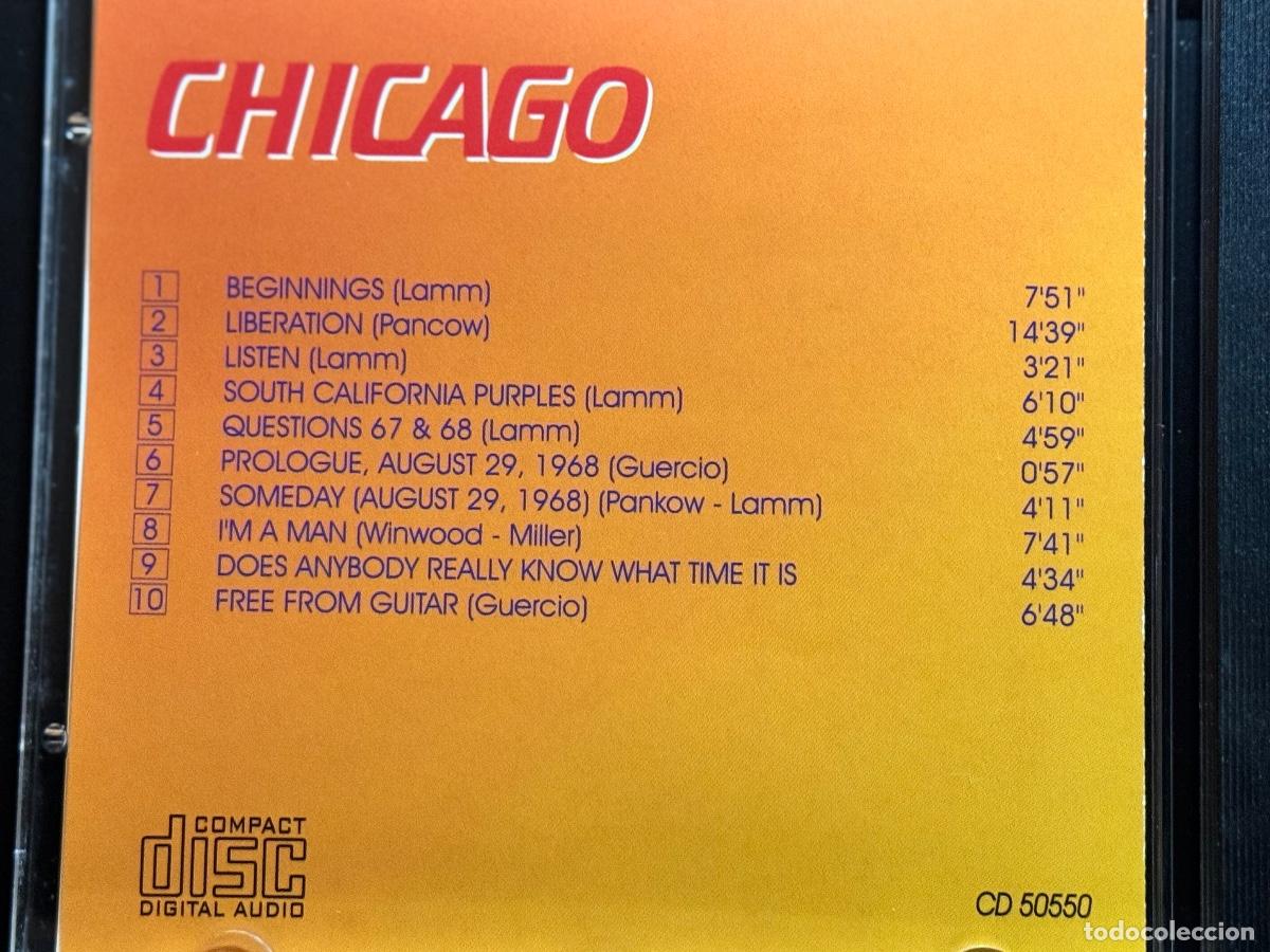 CDs de m&uacute;sica: Chicago ● Chicago ● [CD] CD, Compilation, Unofficial Release - Foto 2