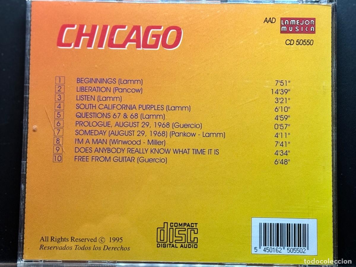 CDs de m&uacute;sica: Chicago ● Chicago ● [CD] CD, Compilation, Unofficial Release - Foto 4