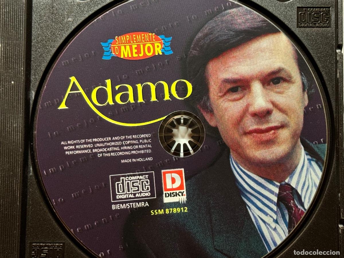 CDs de m&uacute;sica: Adamo ● Simplemente Lo Mejor ● [CD] CD, Compilation - Foto 2
