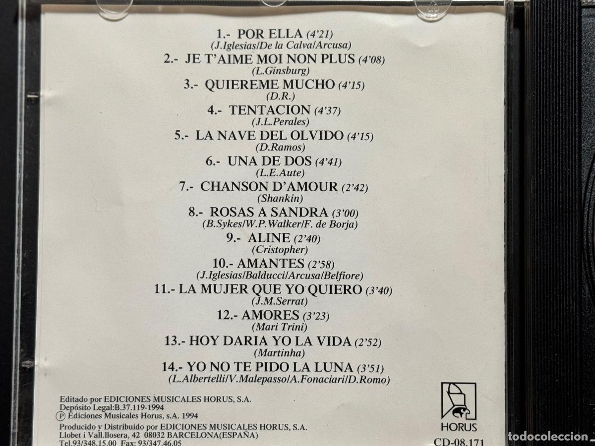 CDs de m&uacute;sica: Various ● El Placer De Escuchar Canciones De Amor 2 ● [CD] CD, Compilation - Foto 3