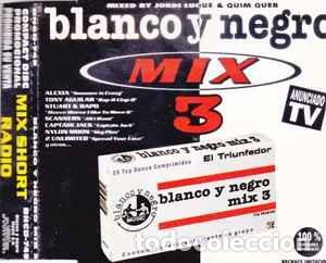 CDs de m&uacute;sica: Blanco Y Negro Mix 3 (CD, Mixed, Promo) - Foto 1