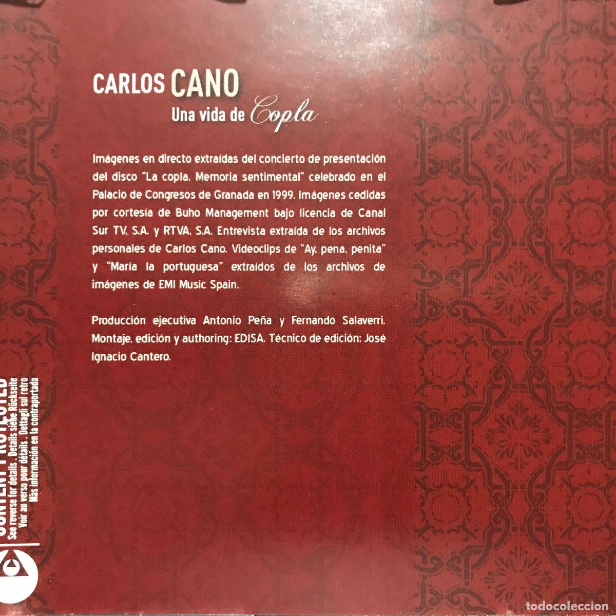 CDs de m&uacute;sica: Carlos Cano ● Una Vida De Copla ● [CD] CD, Compilation DVD, Compilation - Foto 3
