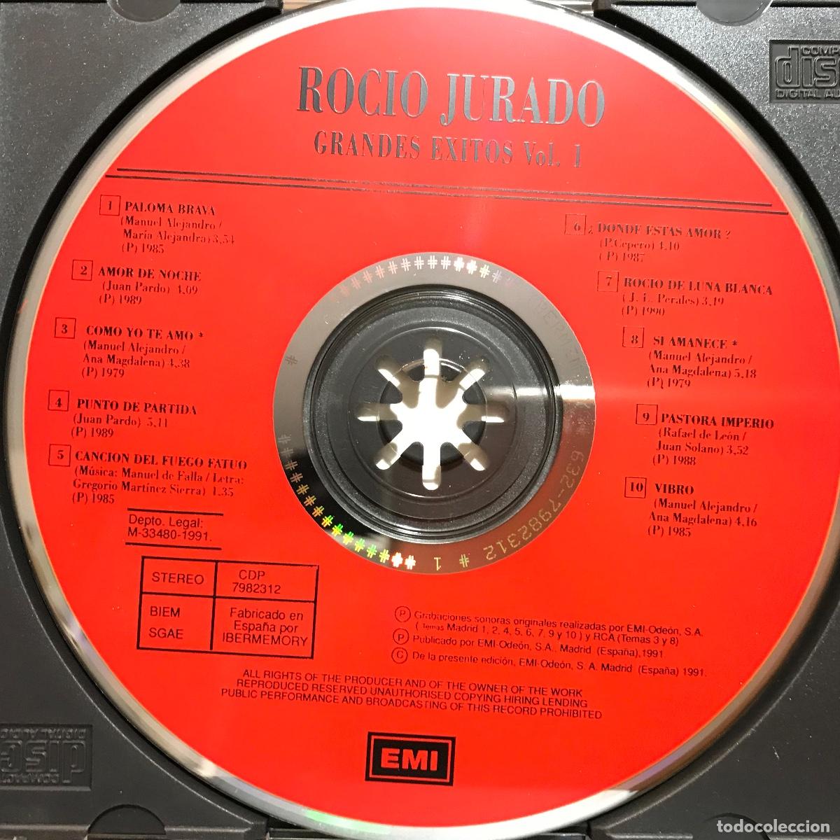 CDs de m&uacute;sica: Rocio Jurado ● Grandes Exitos ● [CD] 2 x CD, Compilation BOX - Foto 3