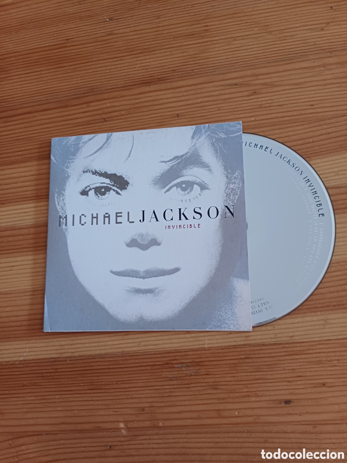 CDs de m&uacute;sica: Michael Jackson Invincible CD edicion slim - Foto 2