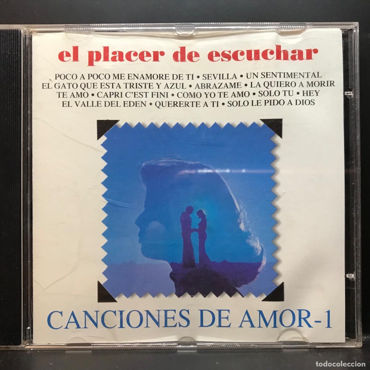 CDs de m&uacute;sica: Various ● El Placer De Escuchar Canciones De Amor 1 ● [CD] CD, Compilation - Foto 1
