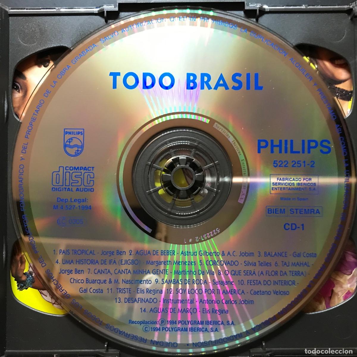 CDs de m&uacute;sica: Various ● Todo Brasil ● [CD] 2 x CD, Compilation - Foto 3