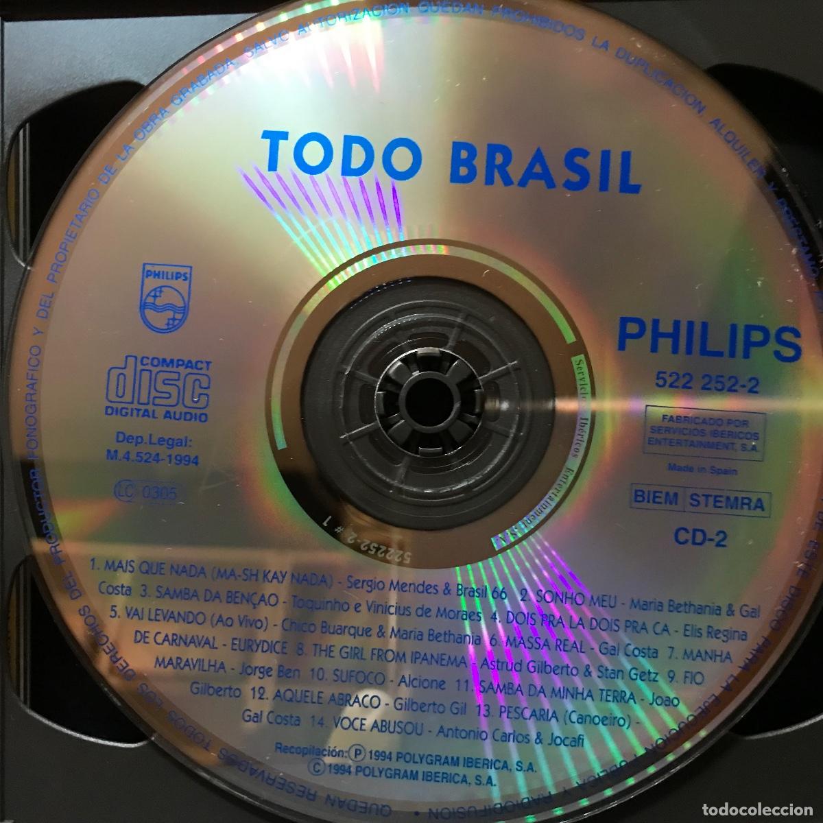 CDs de m&uacute;sica: Various ● Todo Brasil ● [CD] 2 x CD, Compilation - Foto 5