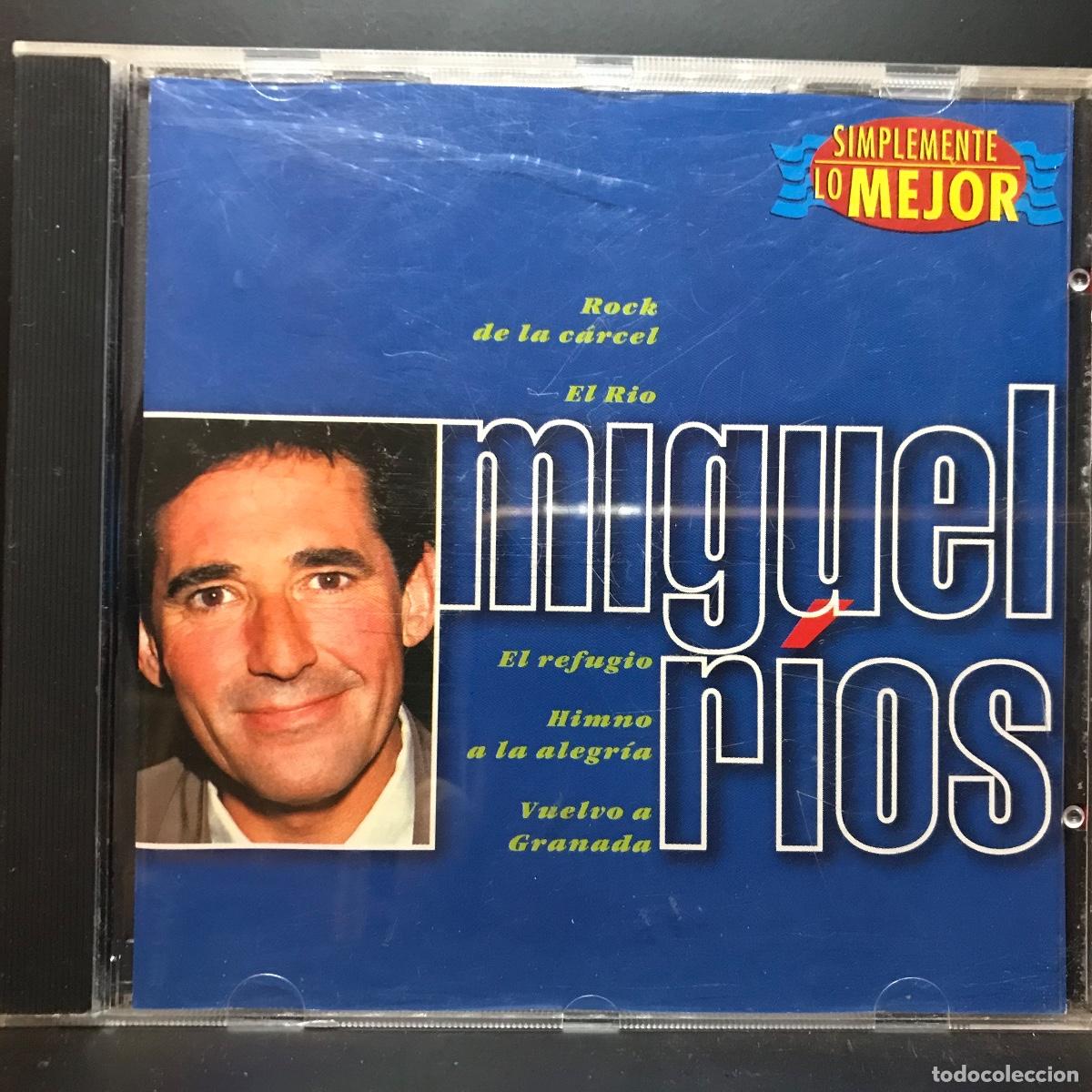 CDs de m&uacute;sica: Simplemente Lo Mejor ● Miguel R&iacute;os ● [CD] CD, Compilation (sin caratula trasera) - Foto 1