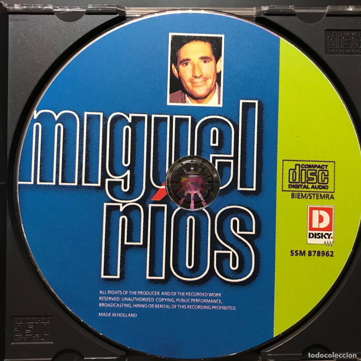 CDs de m&uacute;sica: Simplemente Lo Mejor ● Miguel R&iacute;os ● [CD] CD, Compilation (sin caratula trasera) - Foto 2