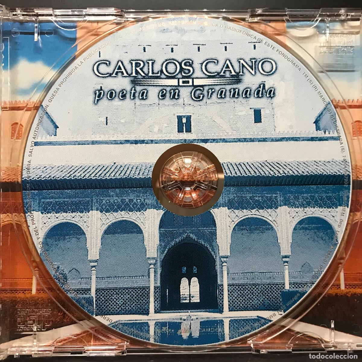 CDs de m&uacute;sica: Carlos Cano ● Poeta En Granada ● [CD] CD, Compilation - Foto 3