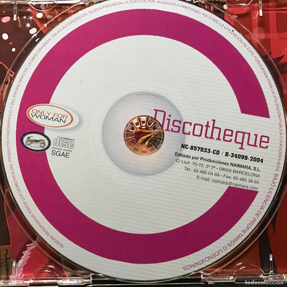 CDs de m&uacute;sica: DISCOTHEQUE ● Only For Woman ● [CD] CD, Compilation - Foto 6