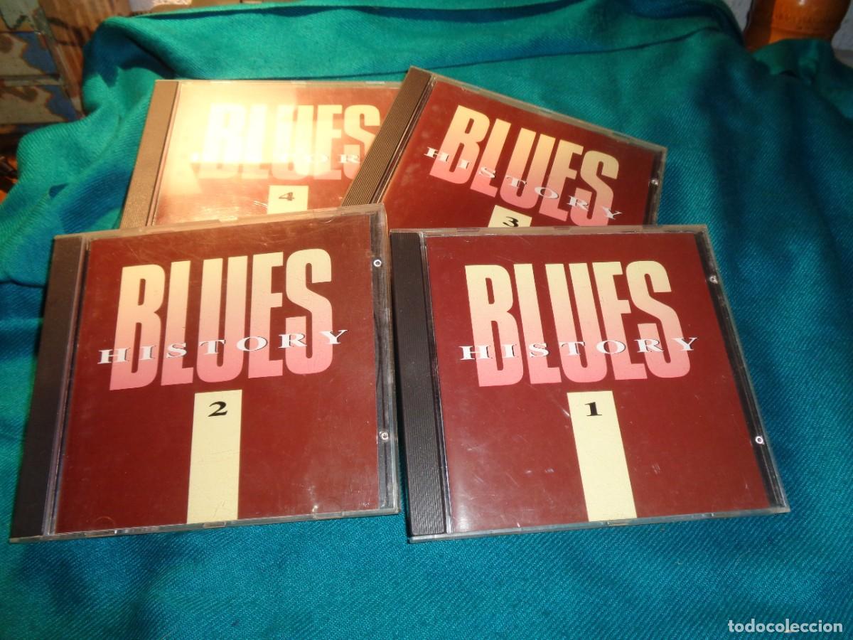 CDs de m&uacute;sica: BLUES HISTORY. VOL. 1, 2, 3 Y 4. CD. - Foto 1