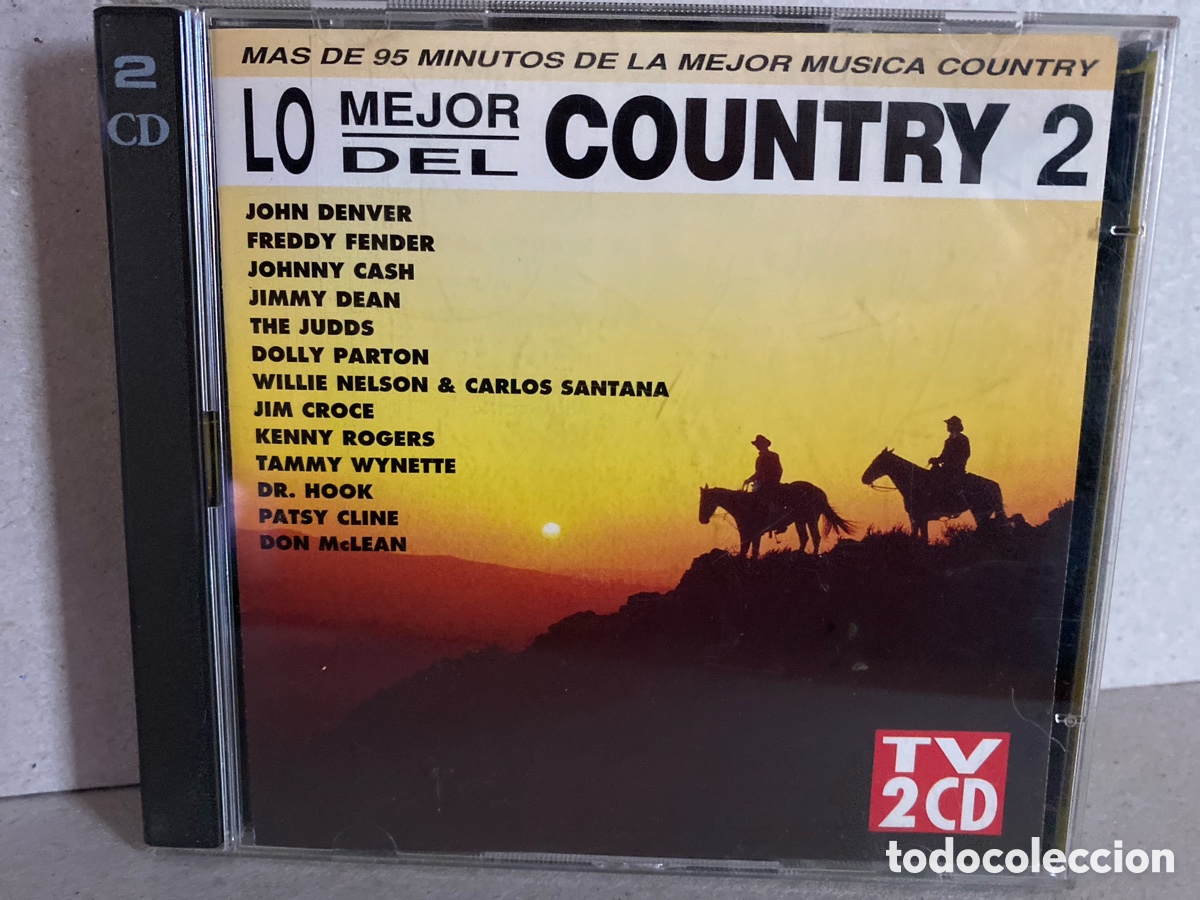 CDs de m&uacute;sica: Various - Lo Mejor Del Country 2 (2xCD, Comp) - Foto 1