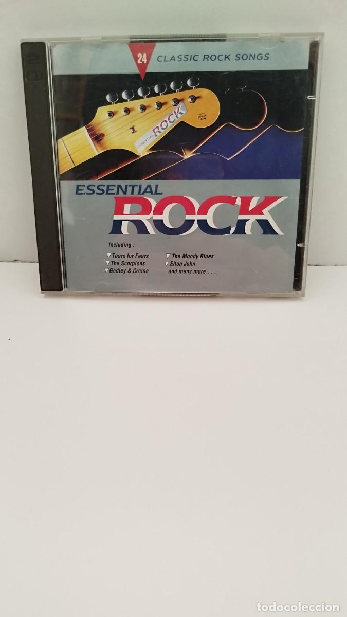 CDs de m&uacute;sica: Varios &ndash;Rock Essential.Cd doble - Foto 1