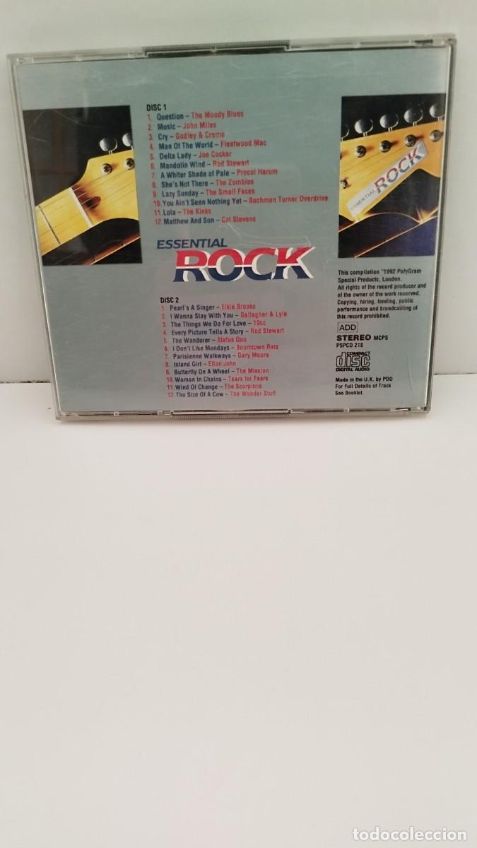 CDs de m&uacute;sica: Varios &ndash;Rock Essential.Cd doble - Foto 4