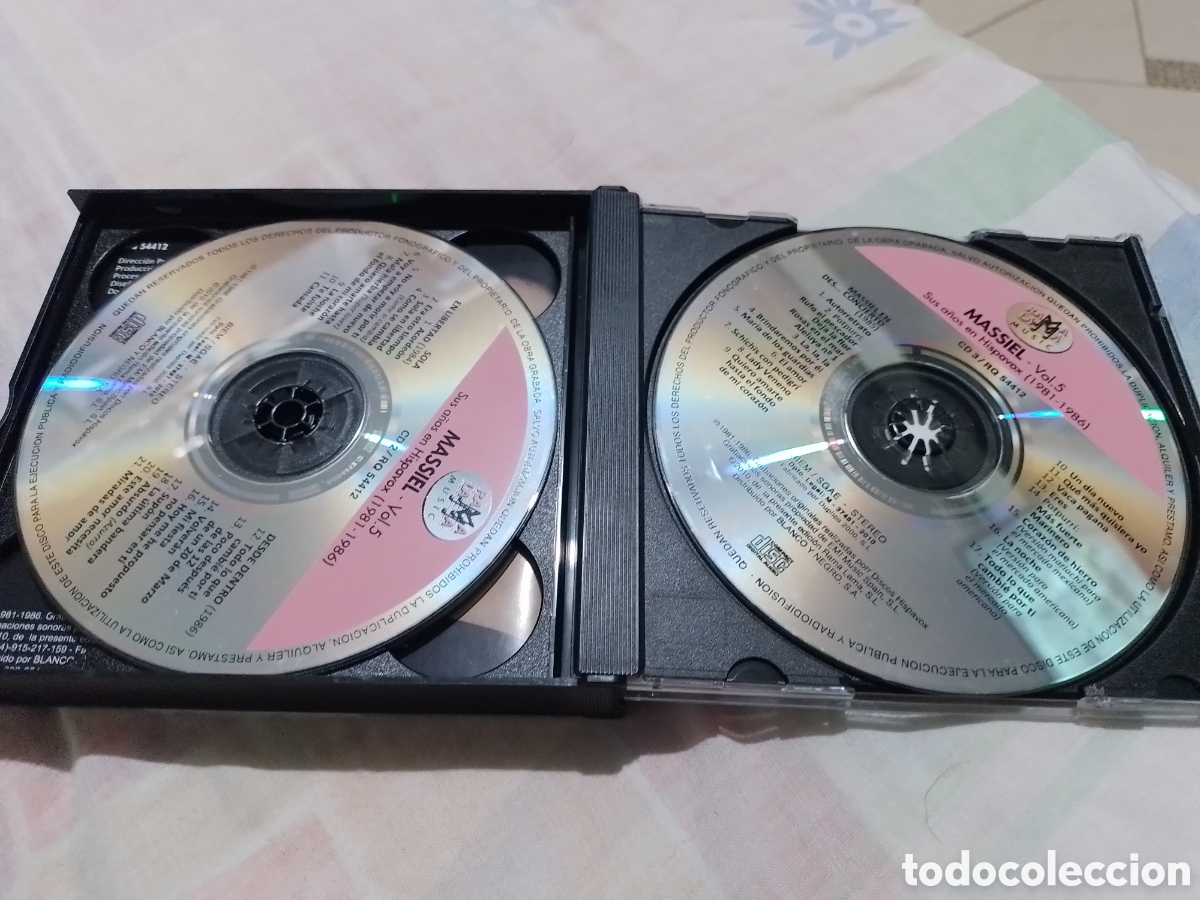 CDs de m&uacute;sica: Massiel CD triple en Hispavox 1981 - 1986 - Foto 3