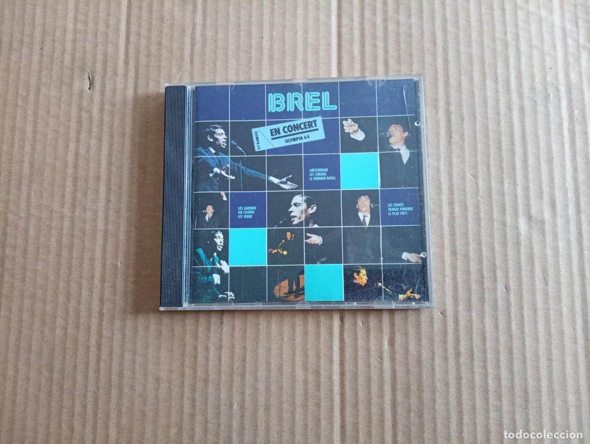 CDs de m&uacute;sica: JACQUES BREL - EN CONCERT OLYMPIA 64 CD - Foto 1