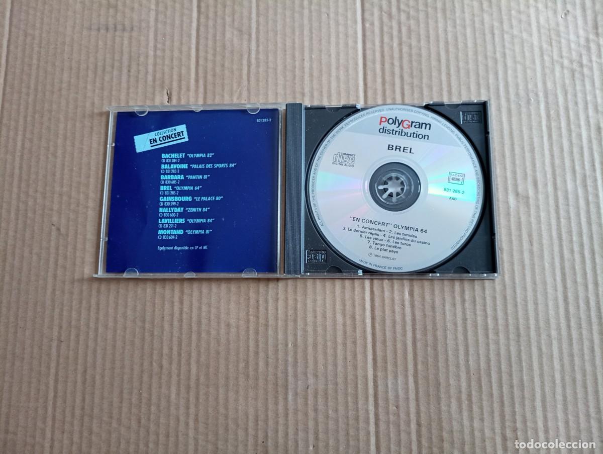 CDs de m&uacute;sica: JACQUES BREL - EN CONCERT OLYMPIA 64 CD - Foto 2