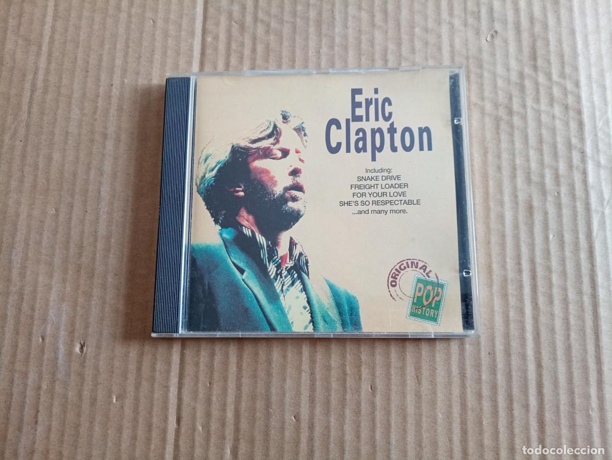 CDs de m&uacute;sica: ERIC CLAPTON - ORIGINAL POP HISTORY CD 1994 - Foto 1