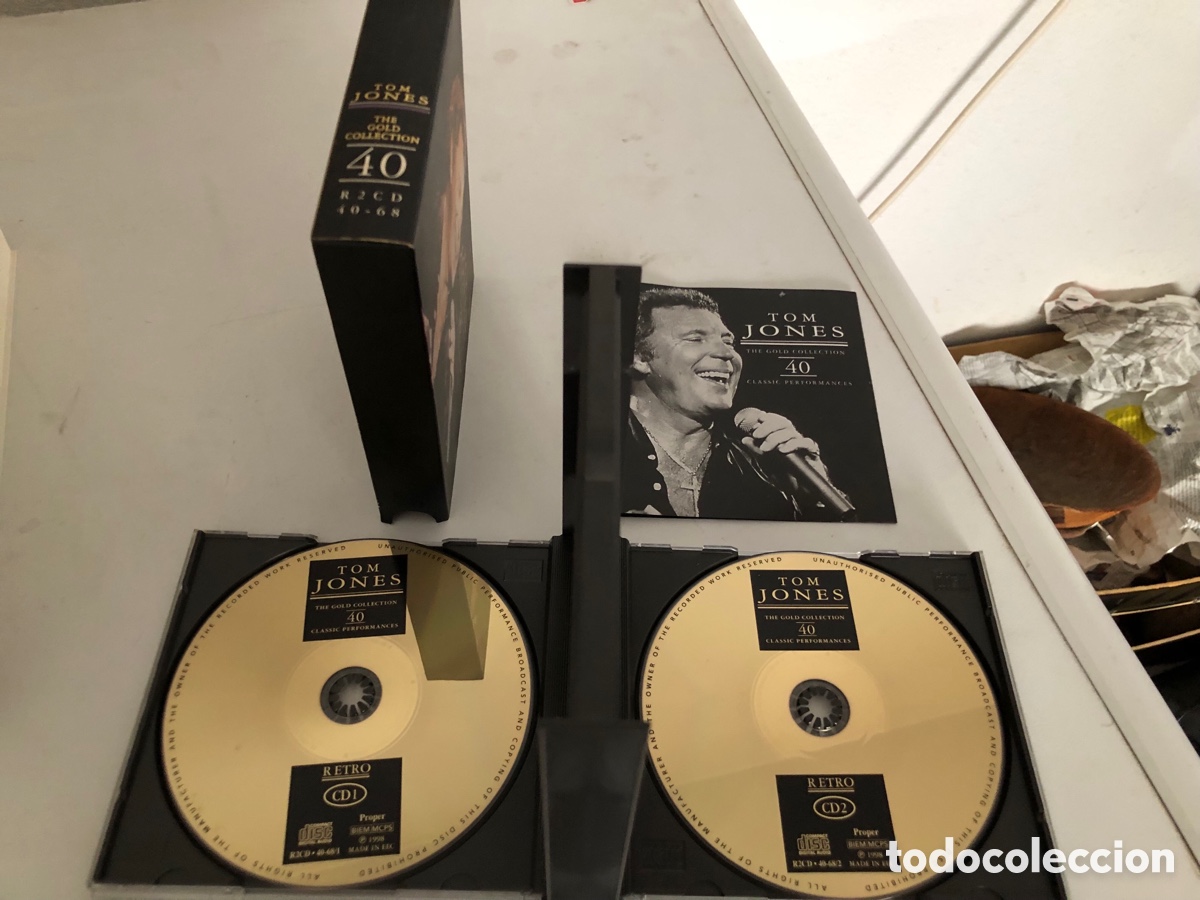 CDs de m&uacute;sica: Tom Jones The Gold Collection 2 Cd - Foto 2
