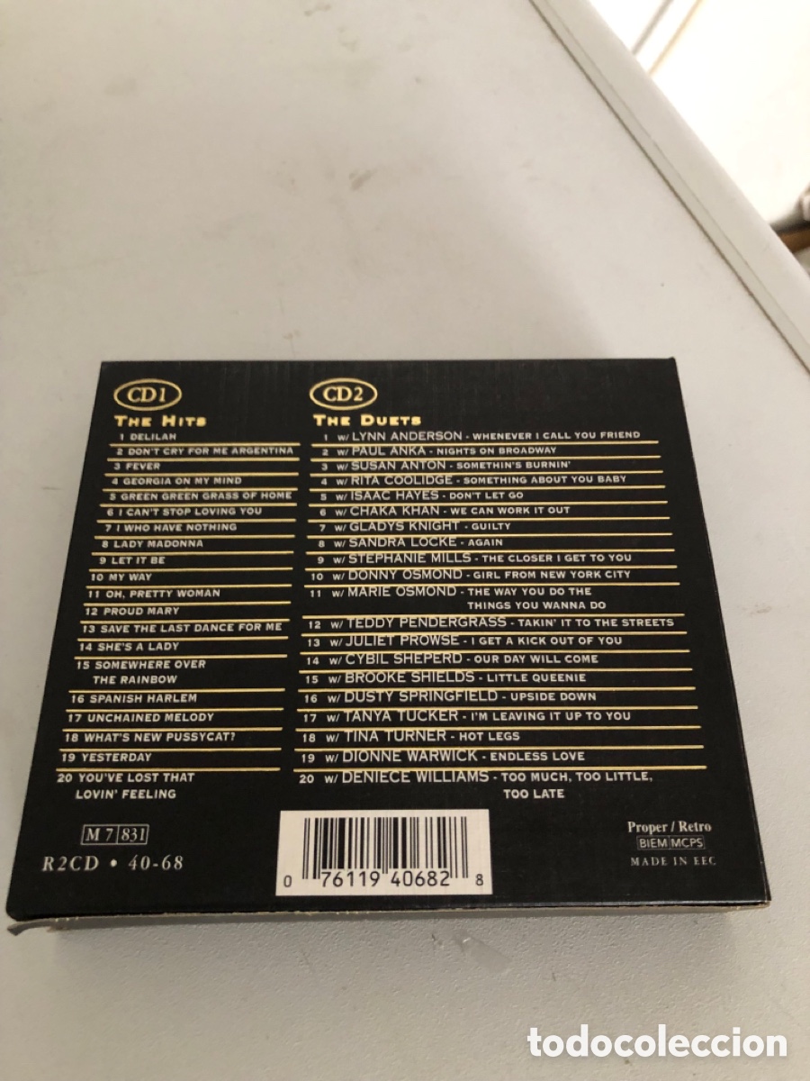 CDs de m&uacute;sica: Tom Jones The Gold Collection 2 Cd - Foto 3