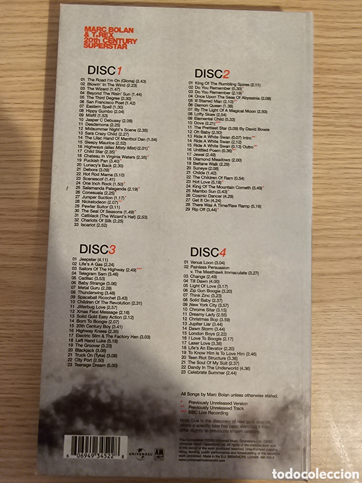 CDs de m&uacute;sica: Marc Bolan & T.Rex 20th Century Superstar - Foto 7