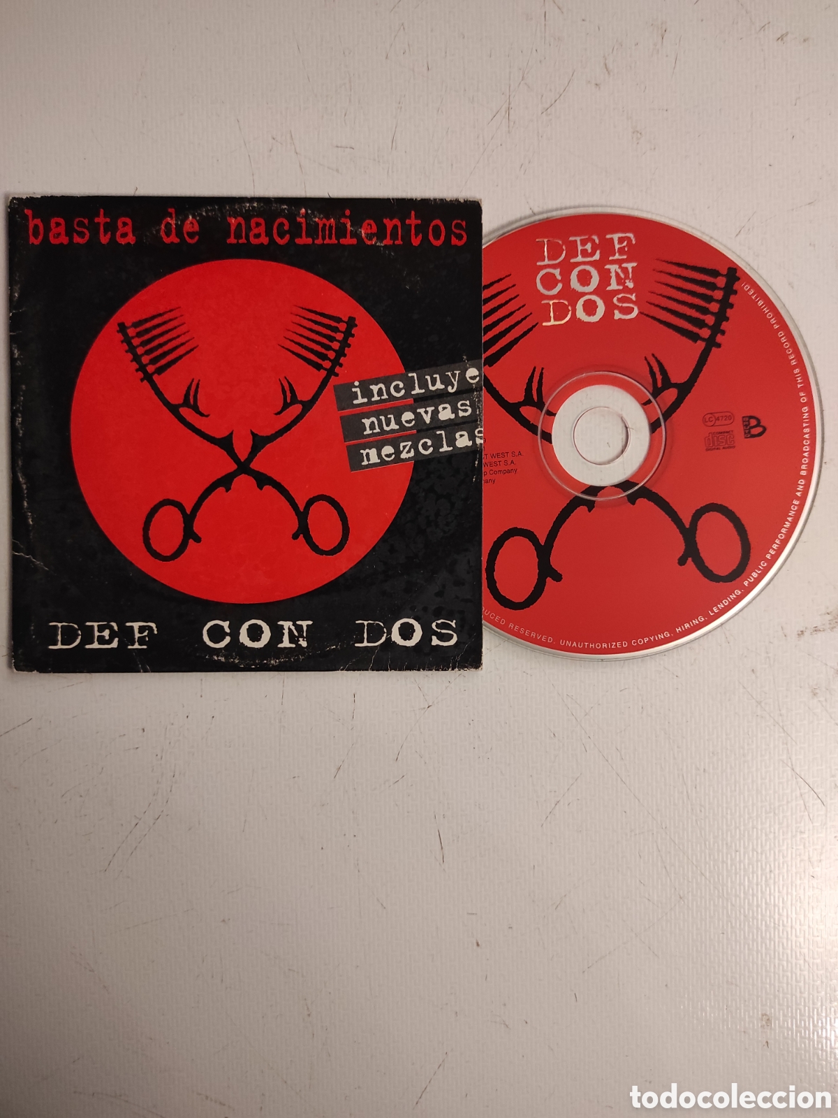 CDs de m&uacute;sica: Def Con Dos - Basta de nacimientos (Single) - Foto 1