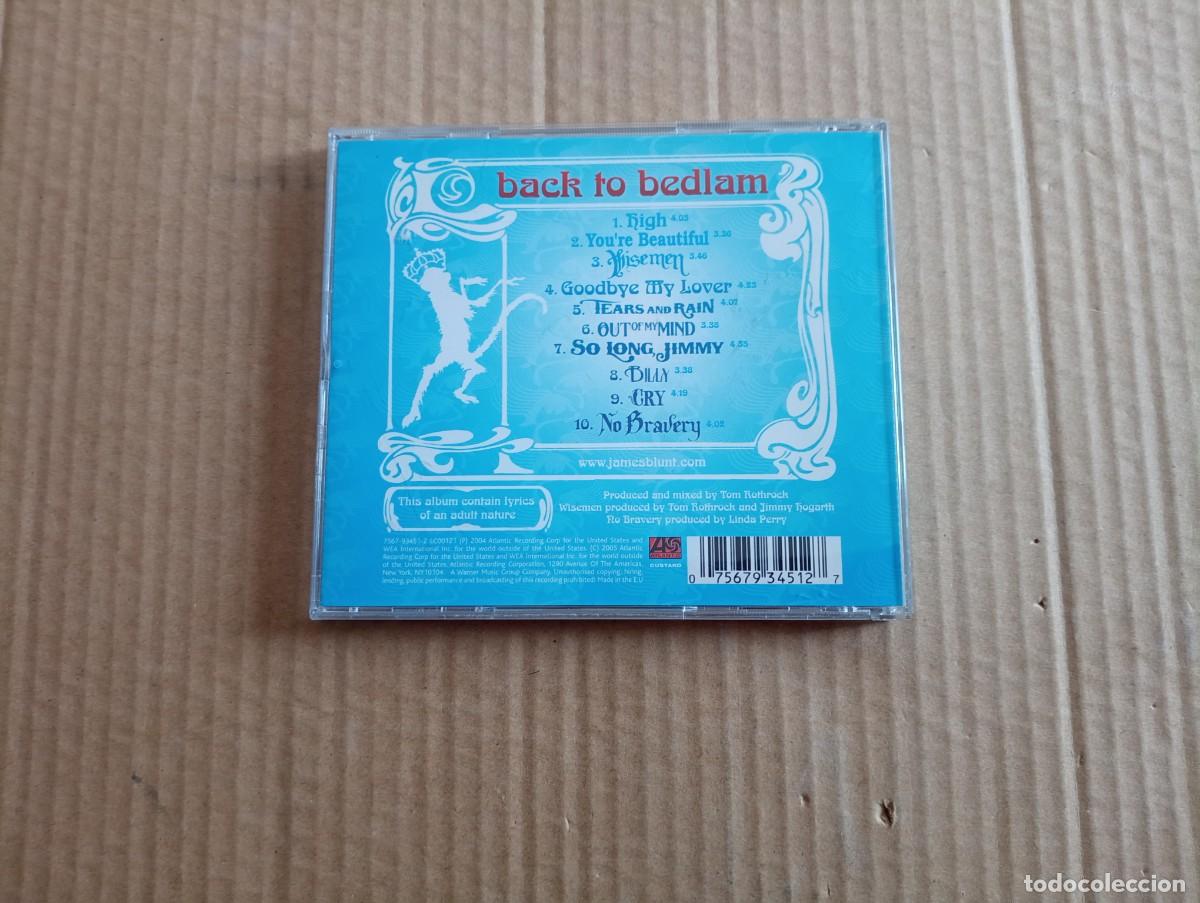 CDs de m&uacute;sica: JAMES BLUNT - BACK TO BEDLAM CD 2005 - Foto 3
