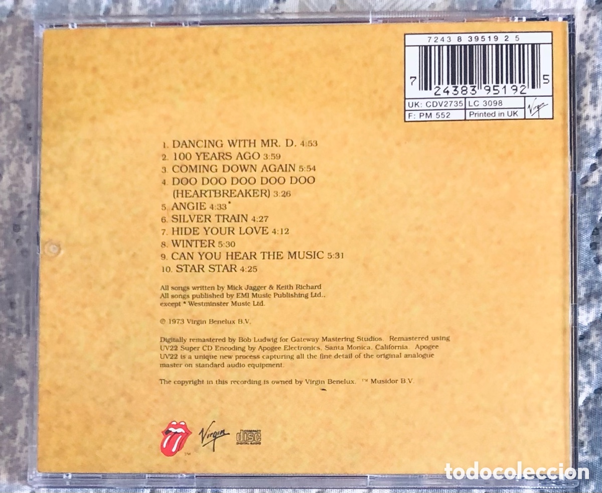 CDs de m&uacute;sica: Rolling Stones: Goats Head Soup - Foto 4