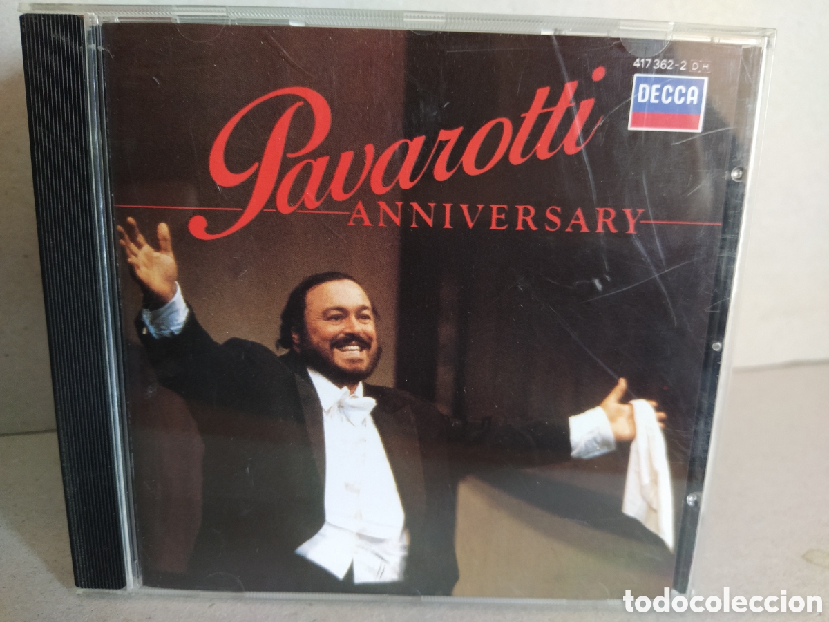 CDs de m&uacute;sica: Luciano Pavarotti - Anniversary (CD, Comp) - Foto 1