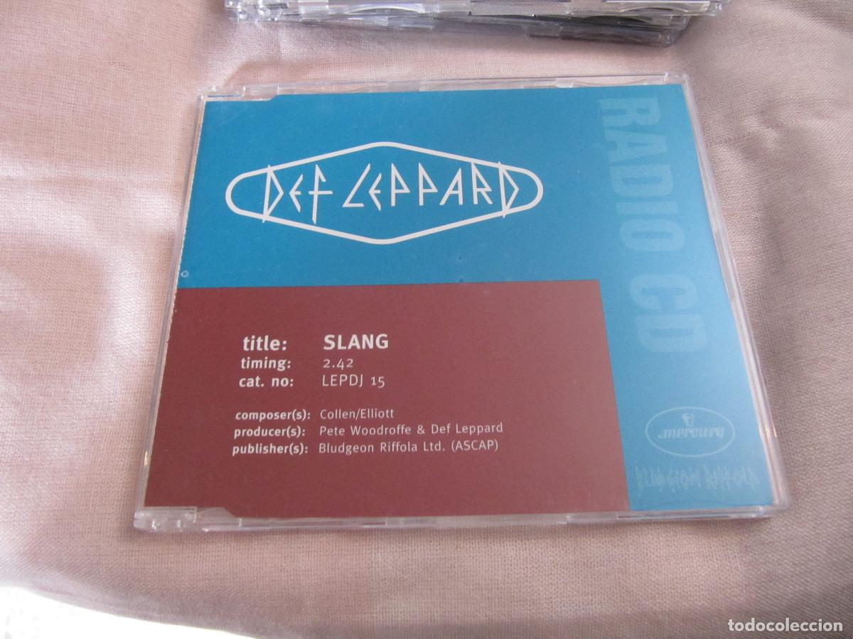 CDs de m&uacute;sica: DEF LEPPARD-SLANG CD SINGLE PROMOCIONAL - Foto 1