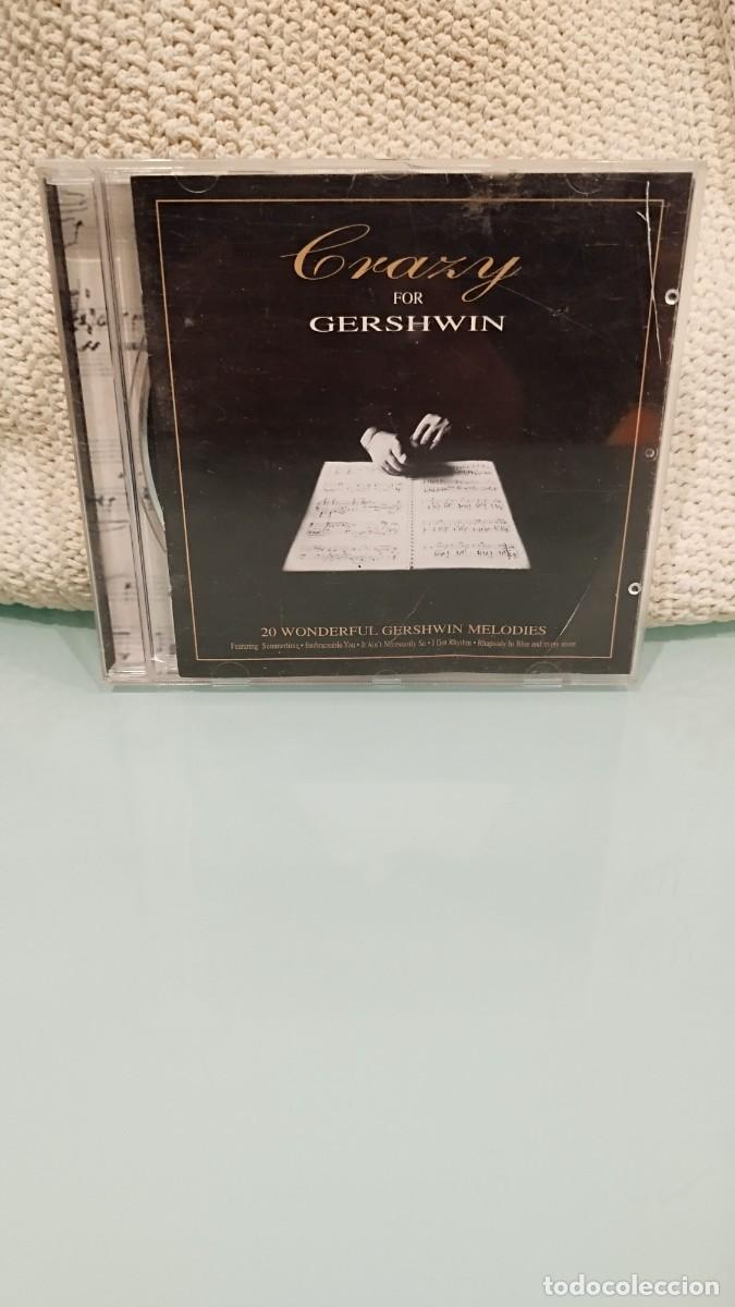 CDs de m&uacute;sica: George Gershwin &ndash; Crazy For Gershwin.Cd Jazz - Foto 1