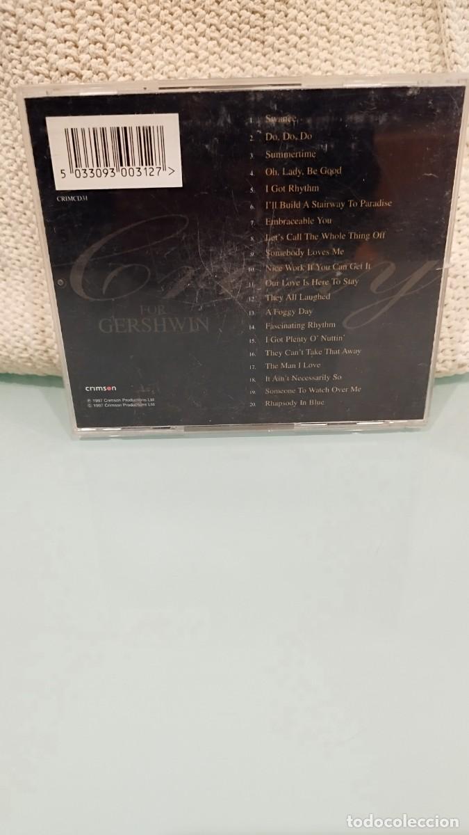 CDs de m&uacute;sica: George Gershwin &ndash; Crazy For Gershwin.Cd Jazz - Foto 3