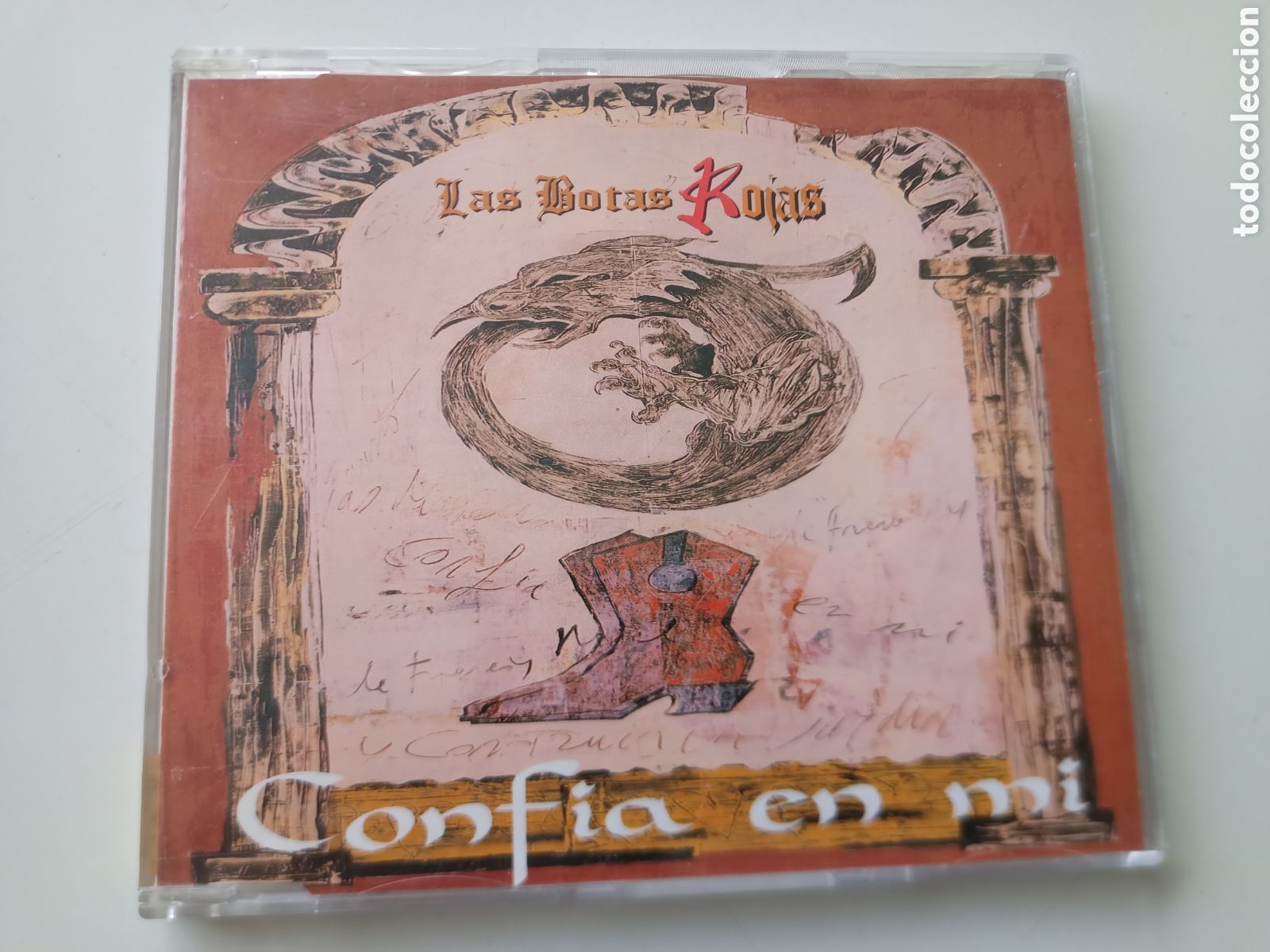 CDs de m&uacute;sica: Las Botas Rojas - Conf&iacute;a en mi (single) - Foto 1