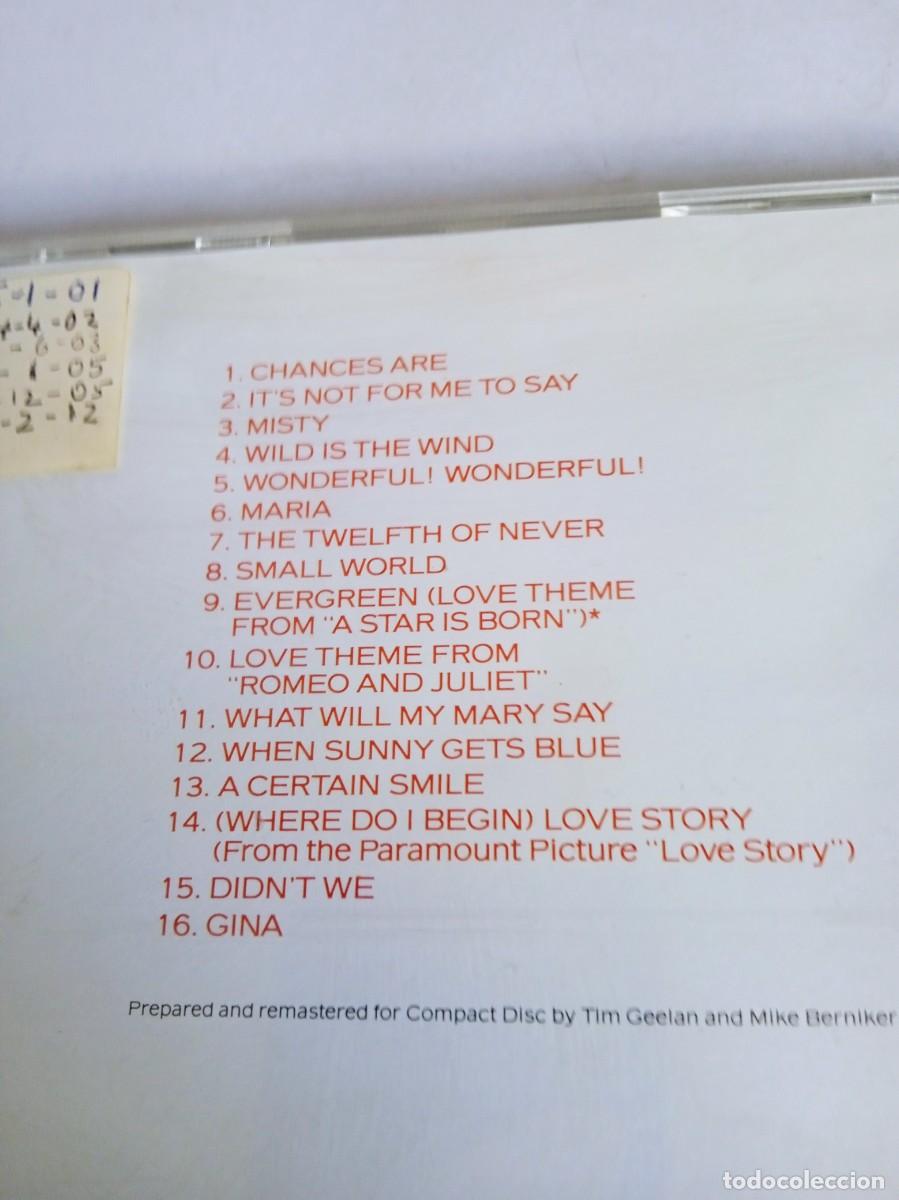 CDs de m&uacute;sica: JOHNNY MATHIS 16 Most requiseted Songs - Foto 3