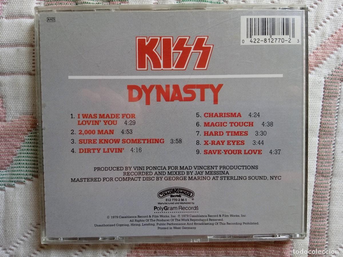 CDs de m&uacute;sica: KISS DYNASTY cd 2&ordf; mano - Foto 2
