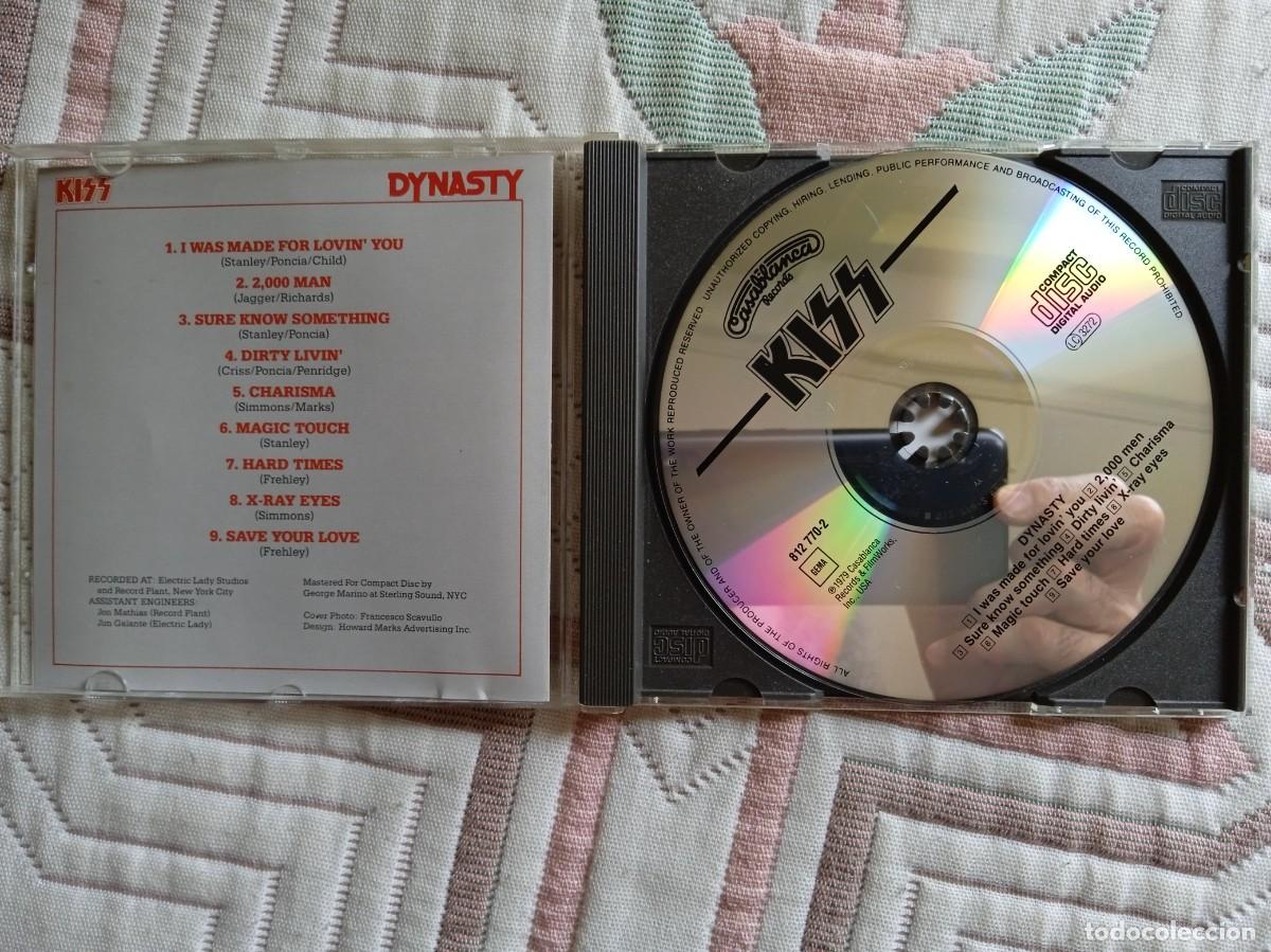 CDs de m&uacute;sica: KISS DYNASTY cd 2&ordf; mano - Foto 3