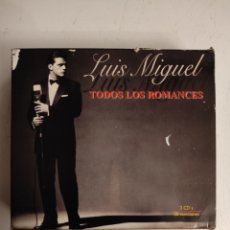 CDs de Música: LUIS MIGUEL - TODOS LOS ROMANCES (3 CDS)