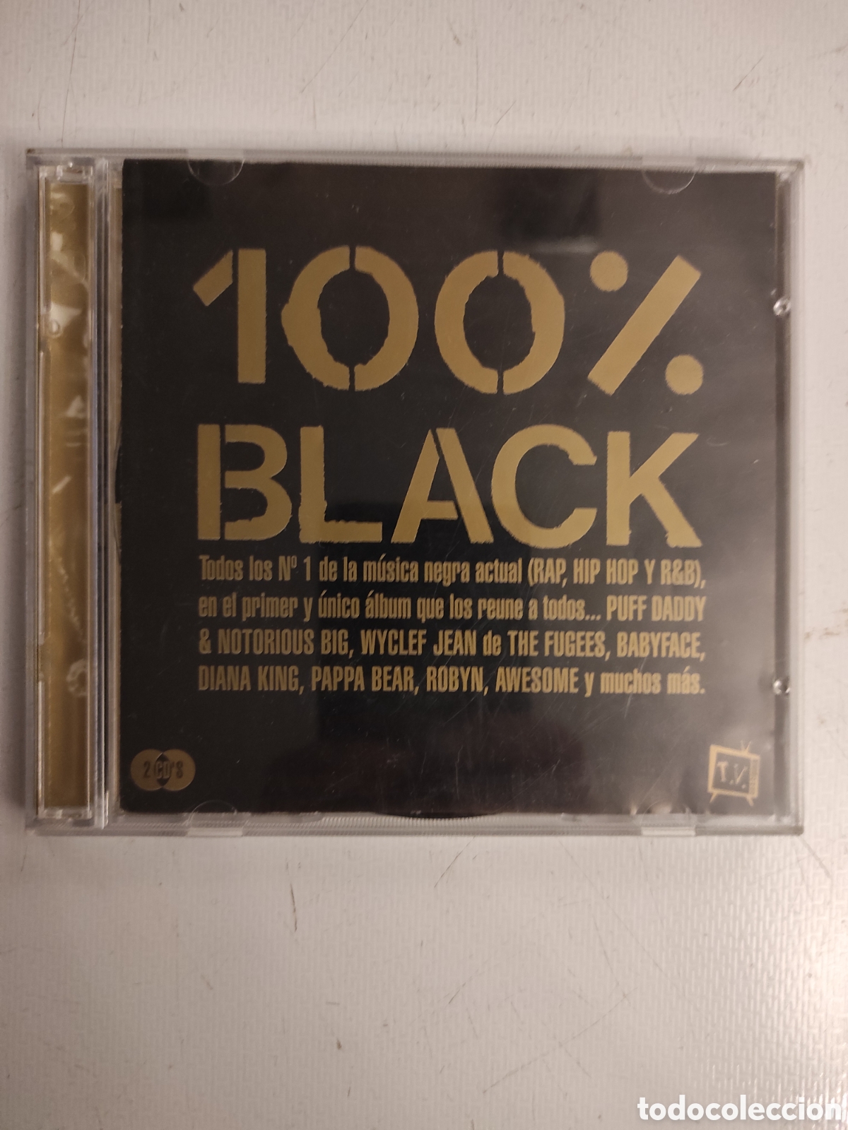 CDs de m&uacute;sica: 100% Black (Doble CD) - Foto 1