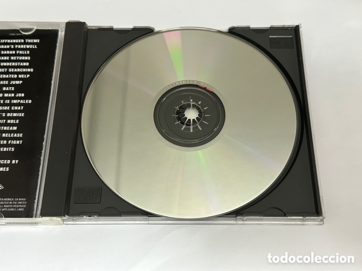 CDs de m&uacute;sica: CD BSO CLIFFHANGER ORIGINAL DE TREVOR JONES - Foto 5