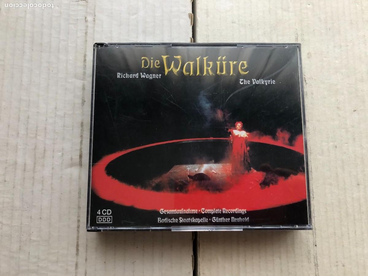 CDs de M&uacute;sica: RICHARD WAGNER DAS RING DES NIBELUNGS DIE WALK&Uuml;RE THE VALKYRIE - CD MUSICA KREATEN