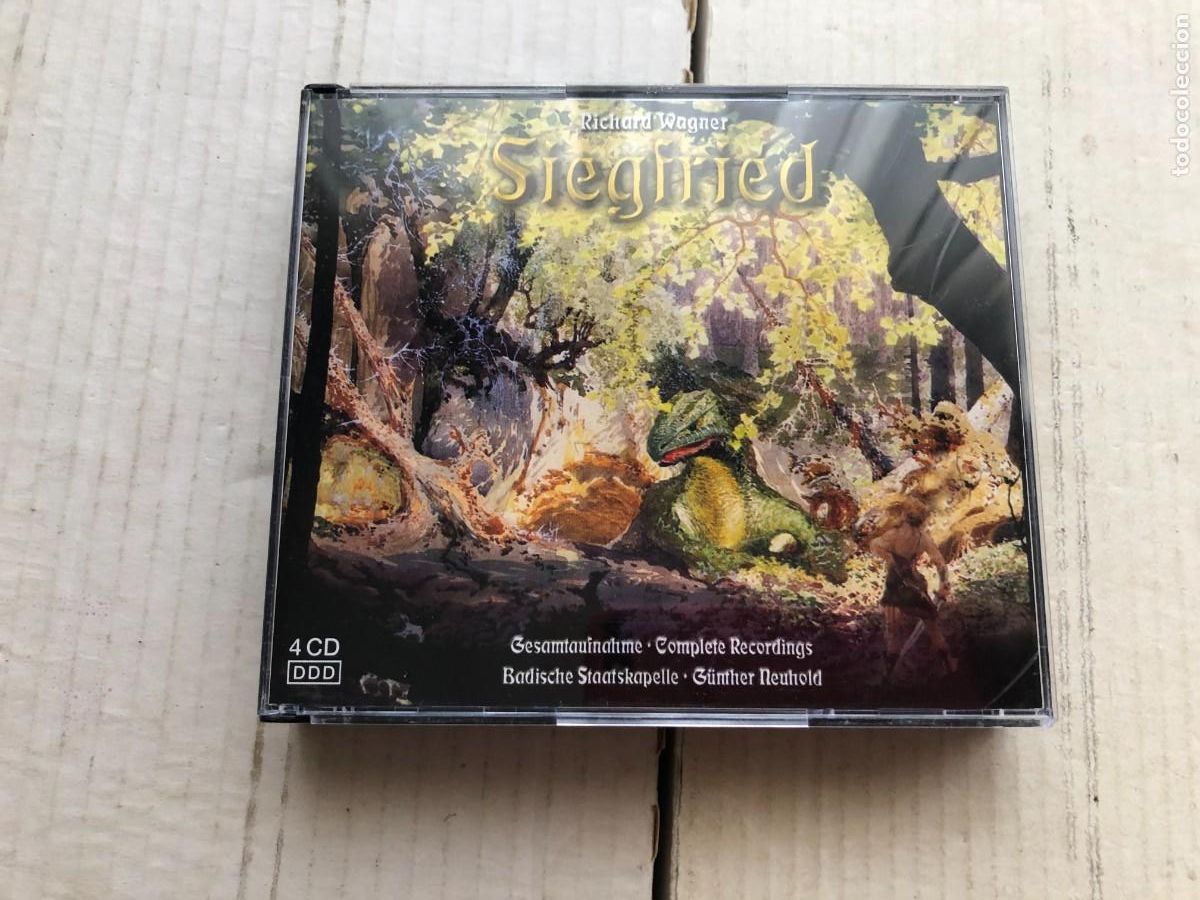 CDs de M&uacute;sica: RICHARD WAGNER DAS RING DES NIBELUNGS SIEGFRIED - CD MUSICA KREATEN