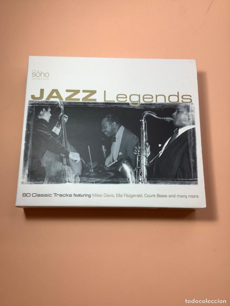 CDs de m&uacute;sica: JAZZ LEGENDS 3 CD BOX THE SOHO COLLECTION - Foto 1