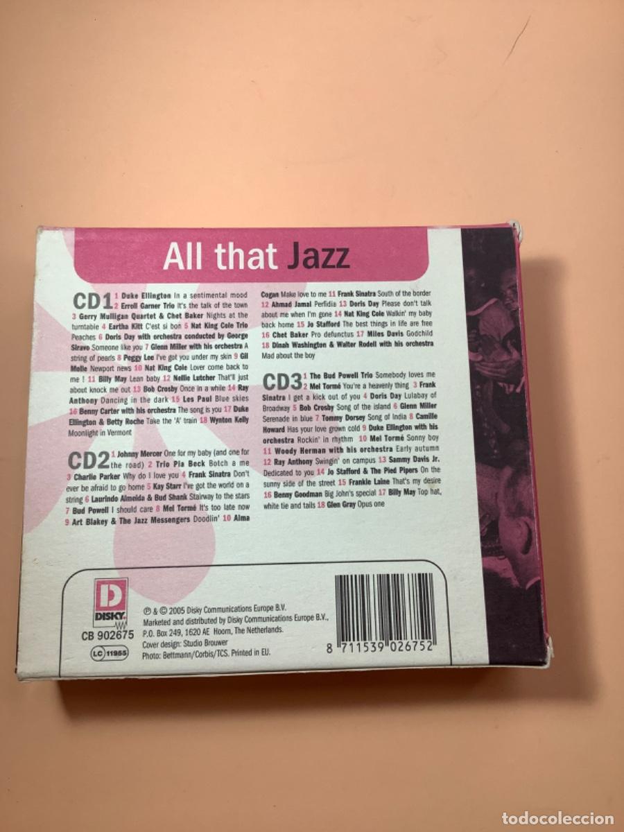 CDs de m&uacute;sica: ALL THAT JAZZ 3 CD BOX - Foto 2