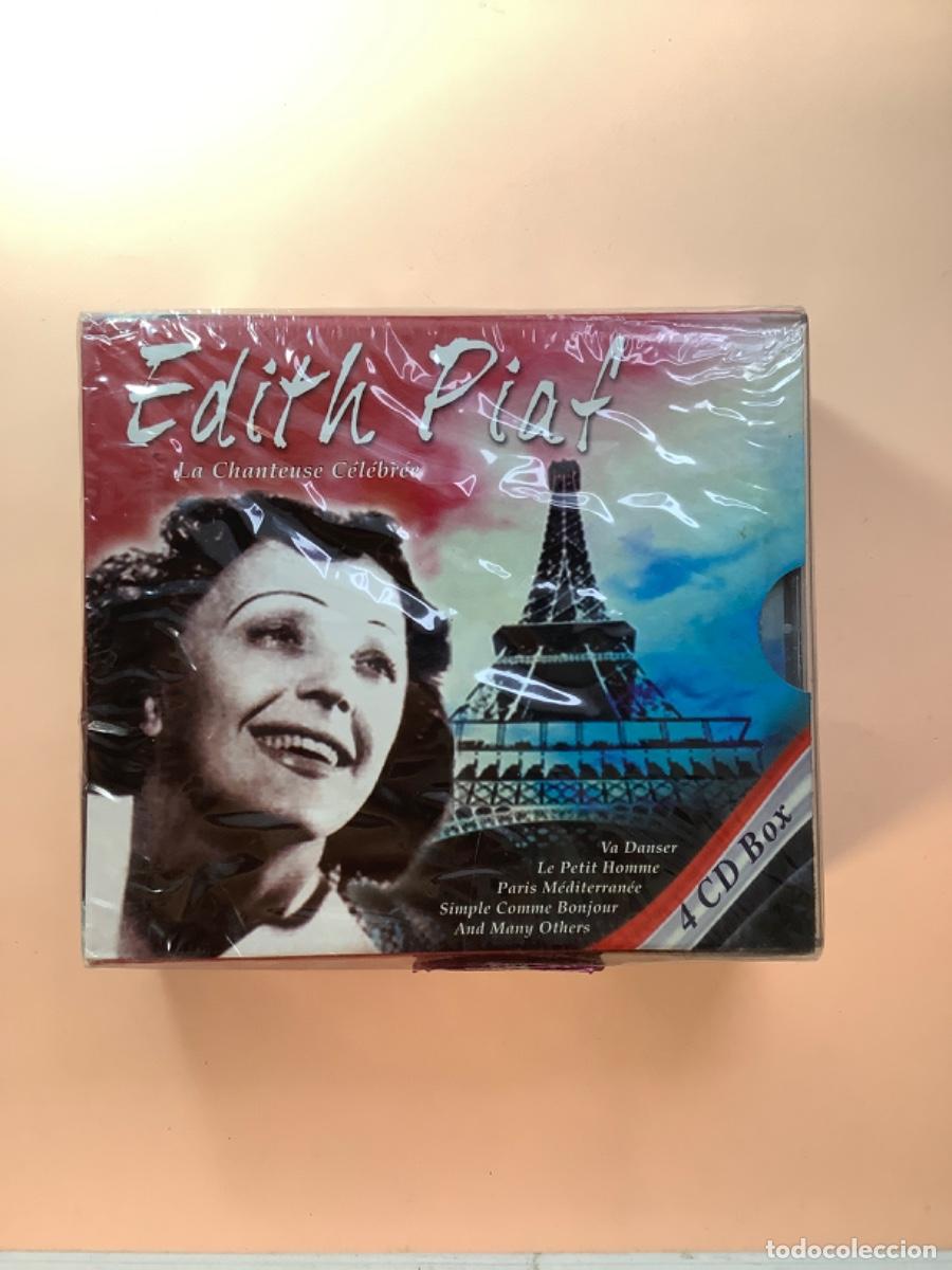 CDs de m&uacute;sica: EDITH PIAF 4 CD BOX LA CHANTEUSE CELEBREE - PRECINTADO - Foto 1